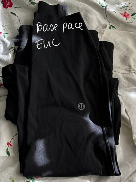 Lululemon Base Pace Leggings in Black, Size 10 [EUC] - Picture 1 of 1